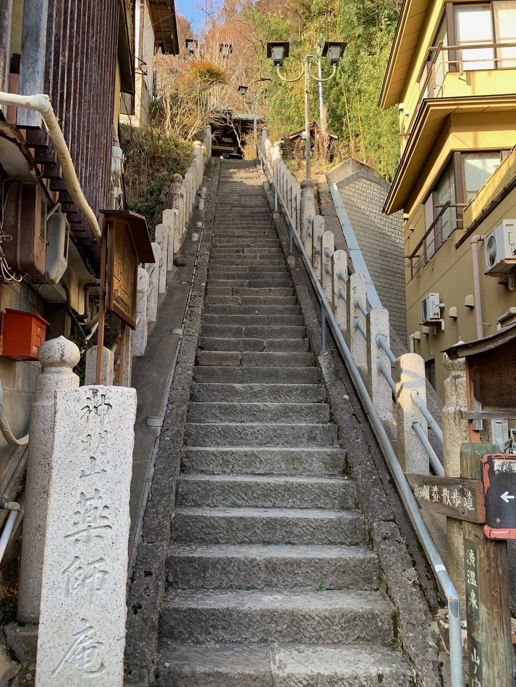 長野県渋温泉景色